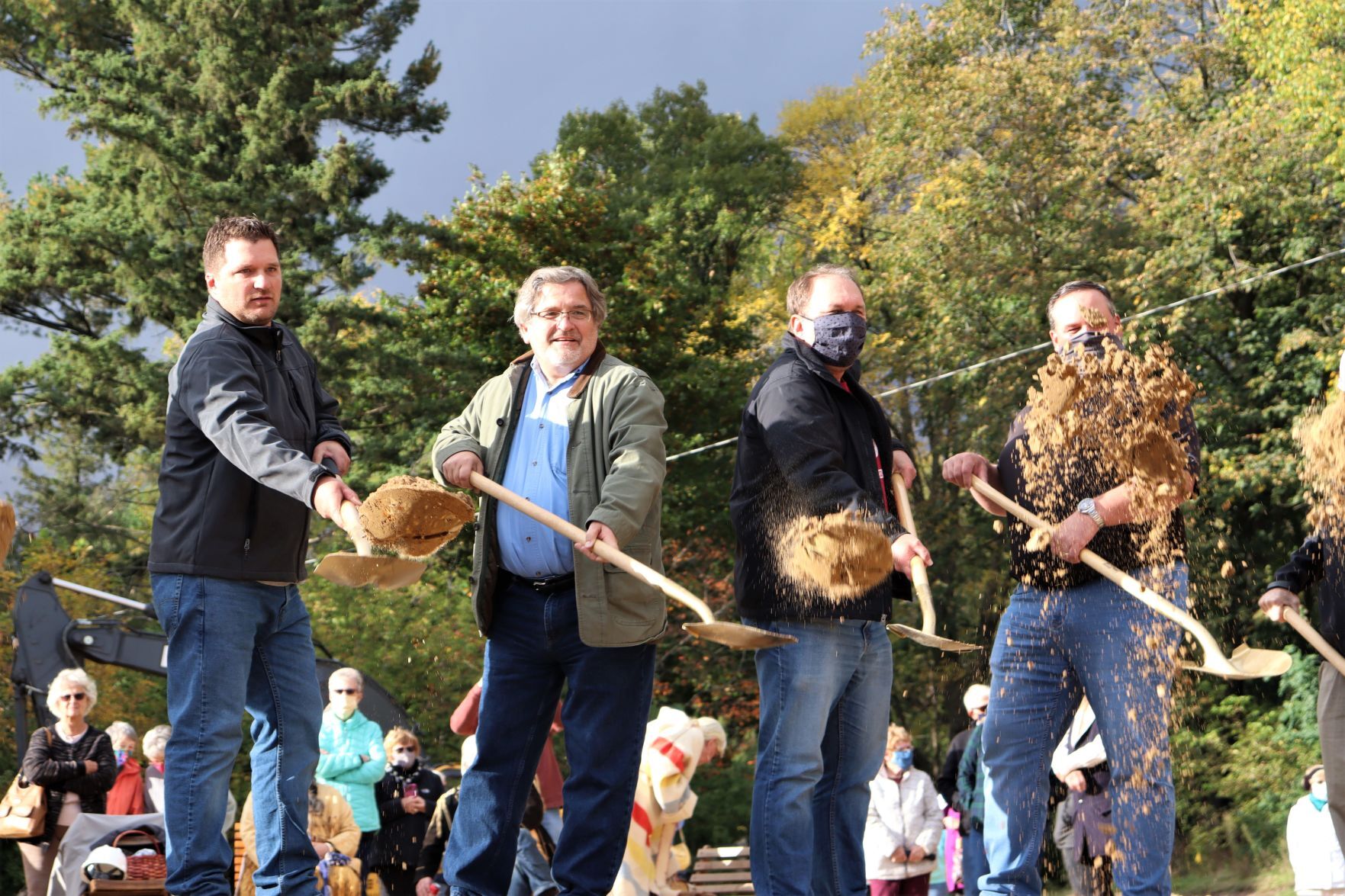 Chippewa Area History Center groundbreaking